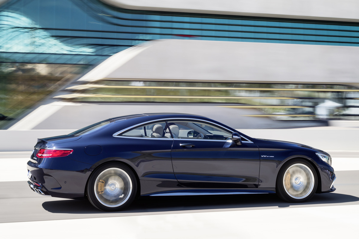 Mercedes S65 AMG Coupe side