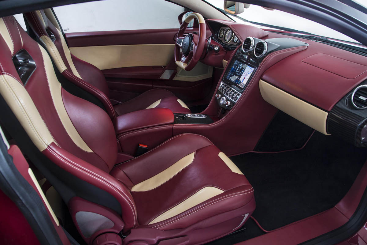 Exagon Furtive electric GT interior
