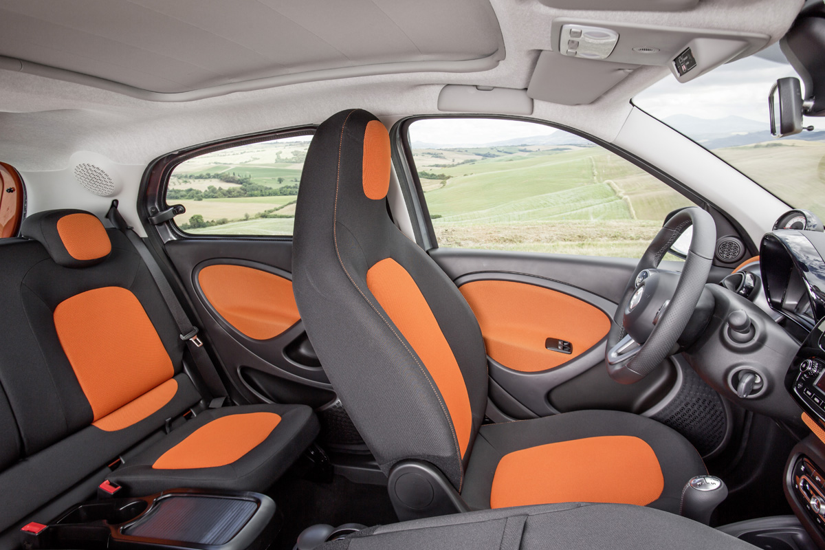 New Smart Forfour interior
