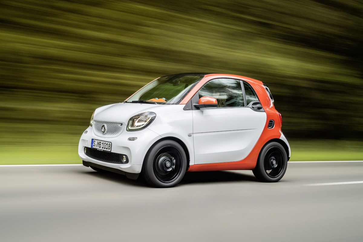 Smart Fortwo white