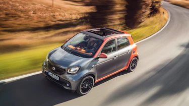 Smart Forfour grey orange