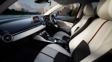 New Mazda 2 interior dashboard