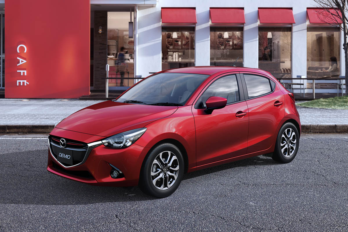New Mazda 2 red