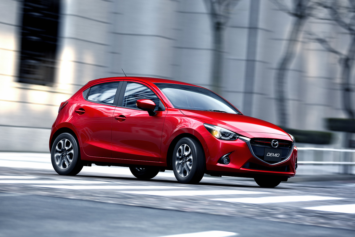 New Mazda 2 red