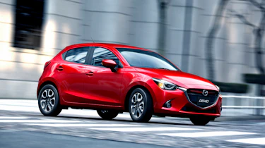 New Mazda 2 red