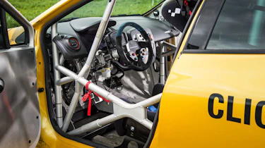 Renault Clio Cup racer interior