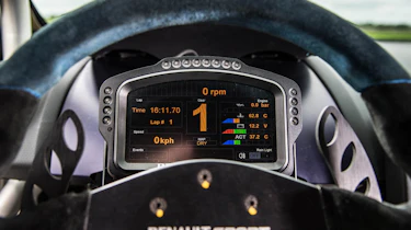 Renault Clio Cup racer gauges