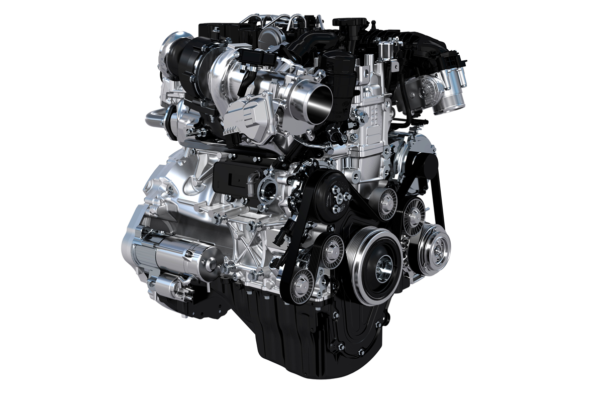 Jaguar XE Ingenium engine