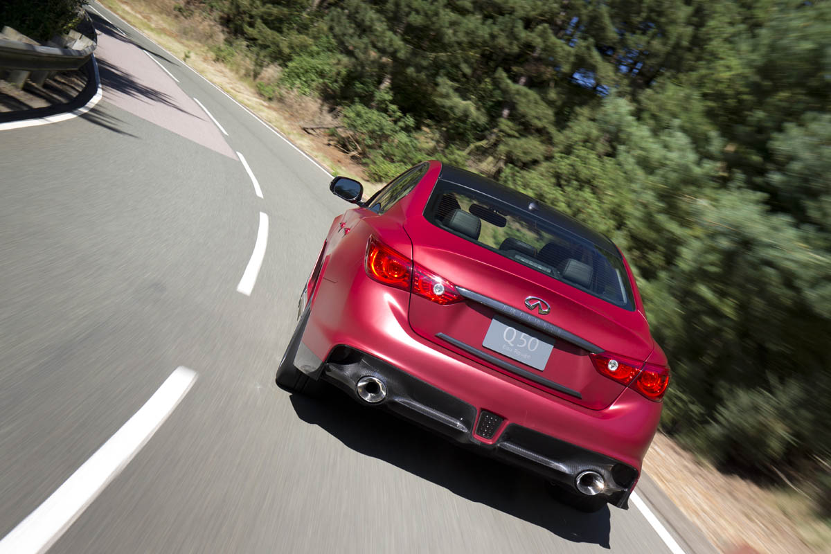 Infiniti Q50 Eau Rouge first drive video