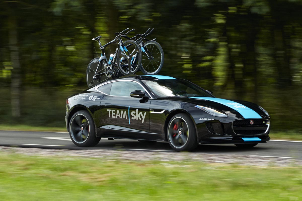 Jaguar SVO builds F-Type Concept for Team Sky
