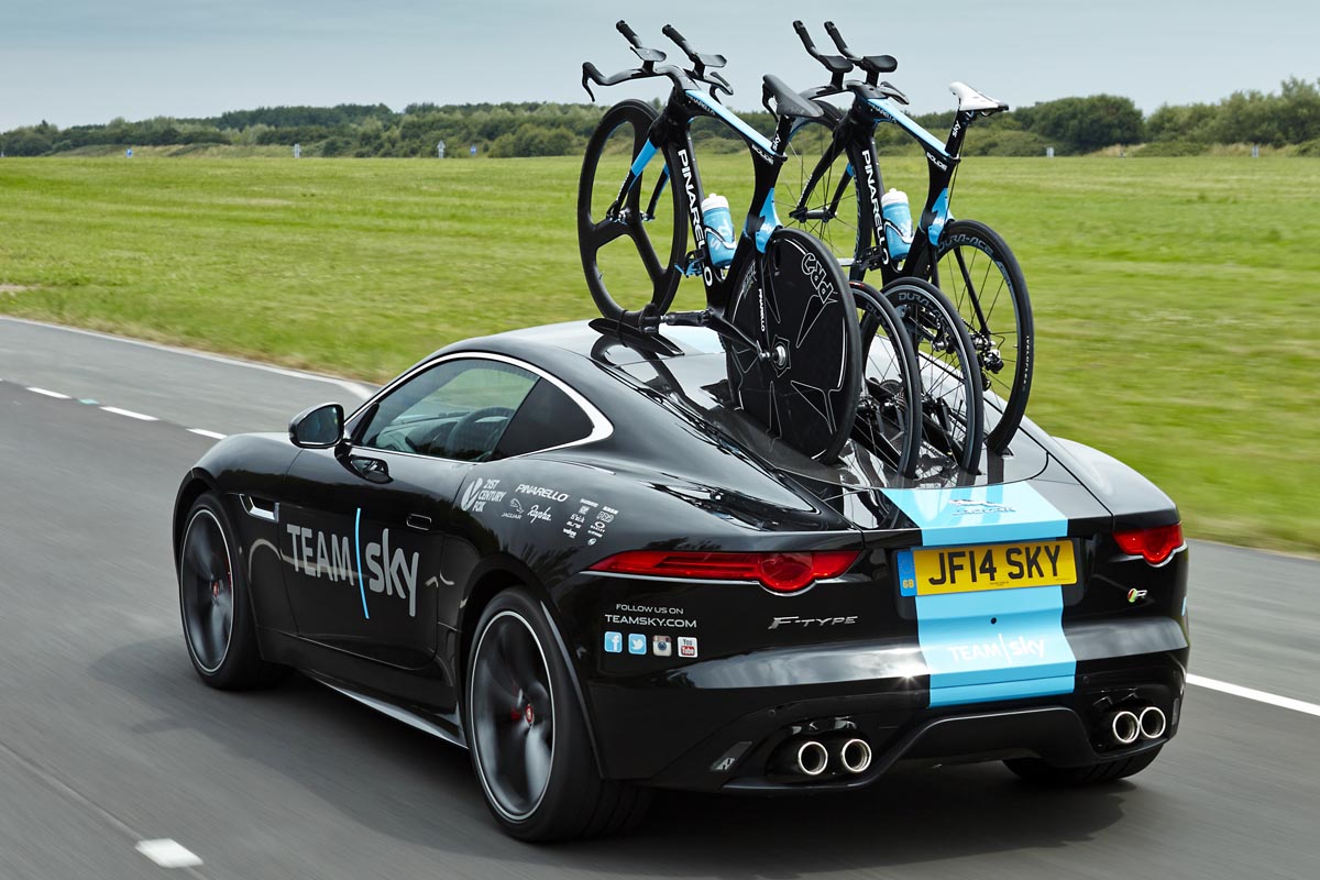Jaguar SVO builds F-Type Concept for Team Sky