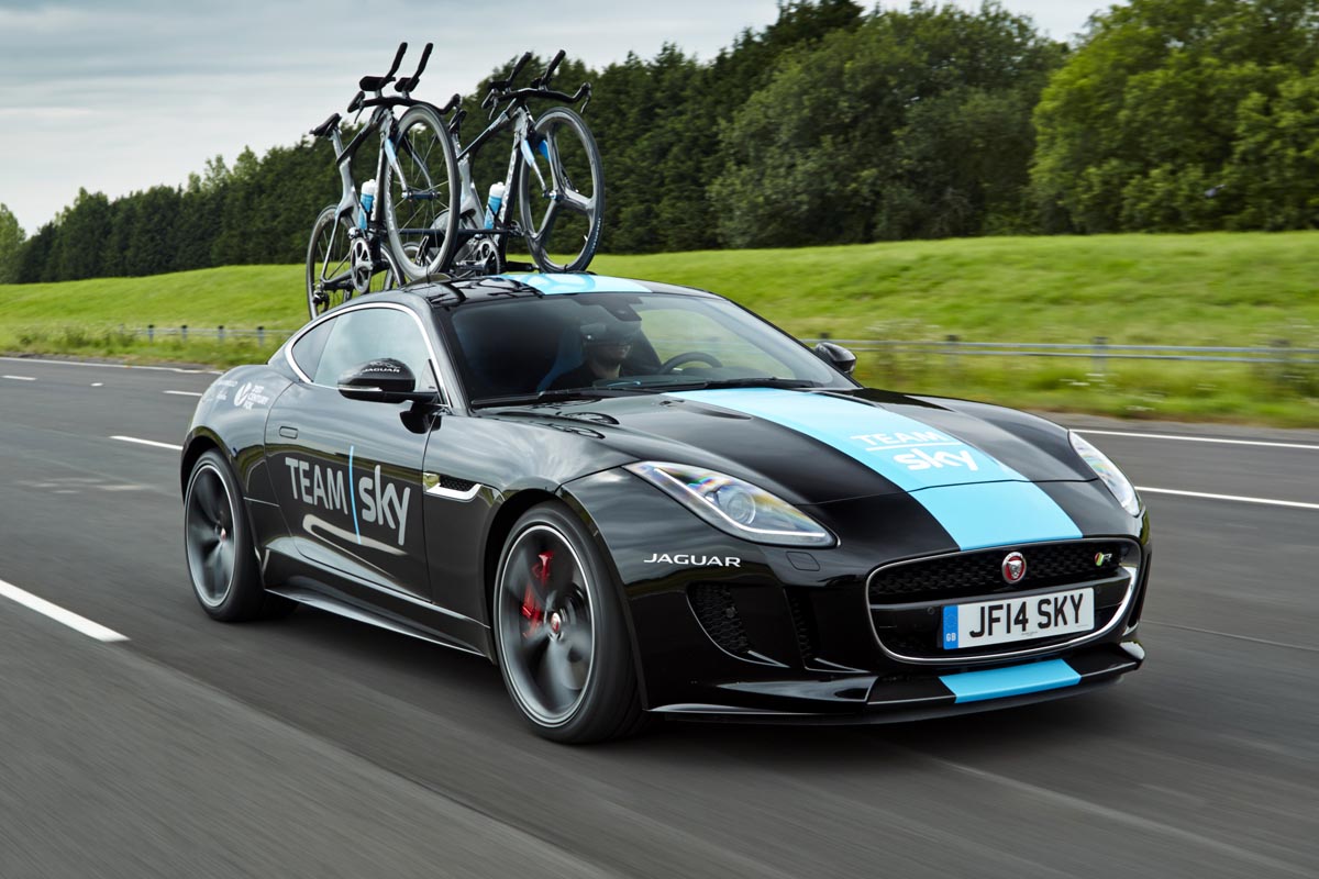 Jaguar SVO builds F-Type Concept for Team Sky