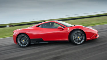 Ferrari 458 Speciale on track at Anglesey: video review