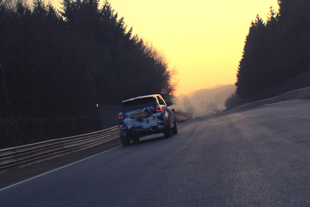 Range Rover Sport SVR Nurburgring record