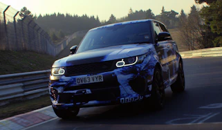 Range Rover Sport SVR Nurburgring record