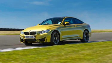 BMW M4 on track