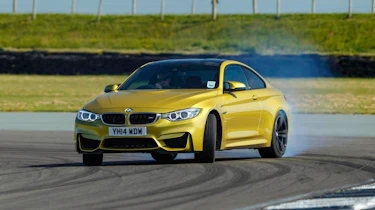 BMW M4 sideways