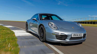 Porsche 911 Carrera on circuit