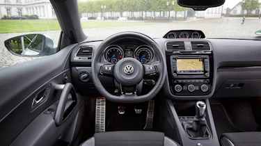 VW Scirocco R interior dashboard