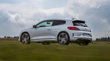 VW Scirocco R white
