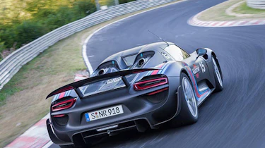 Porsche 918 at the Nurburgring