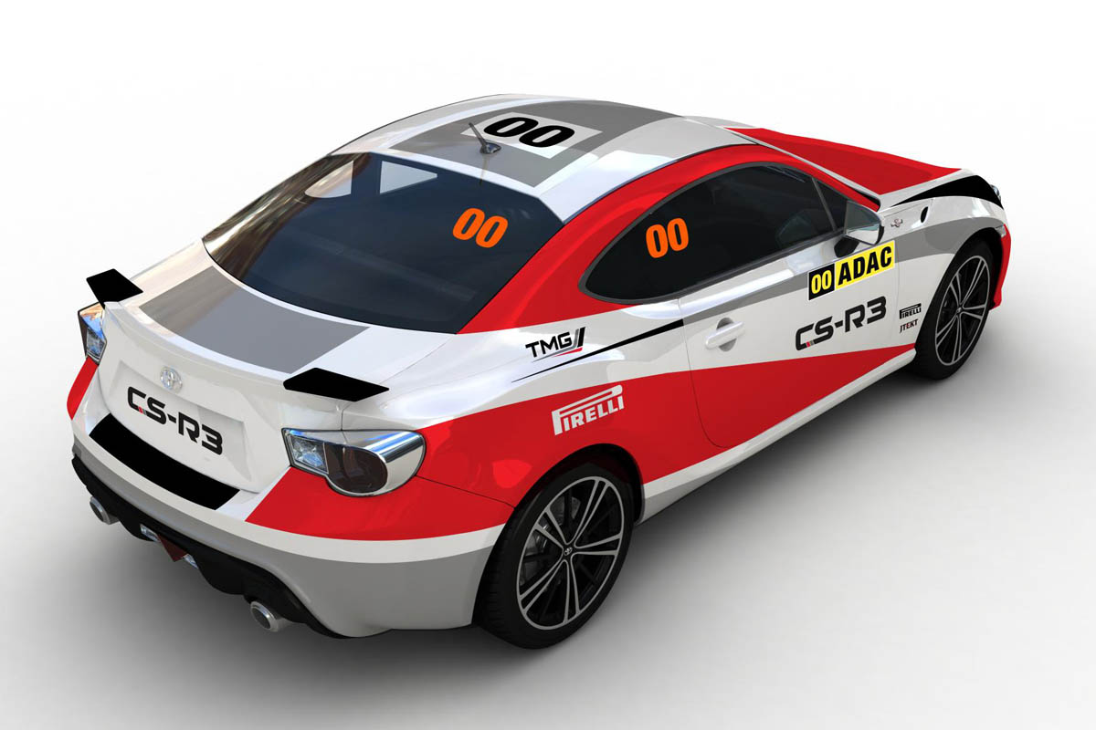 Toyota GT86 rally car