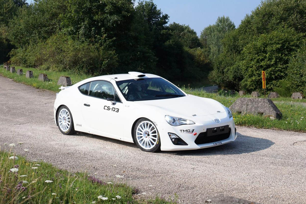 Toyota GT86 rally car