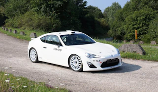 Toyota GT86 rally car