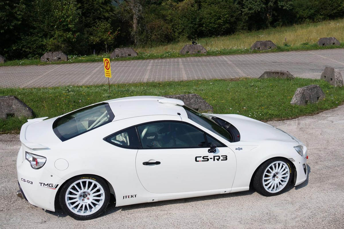 Toyota GT86 rally car