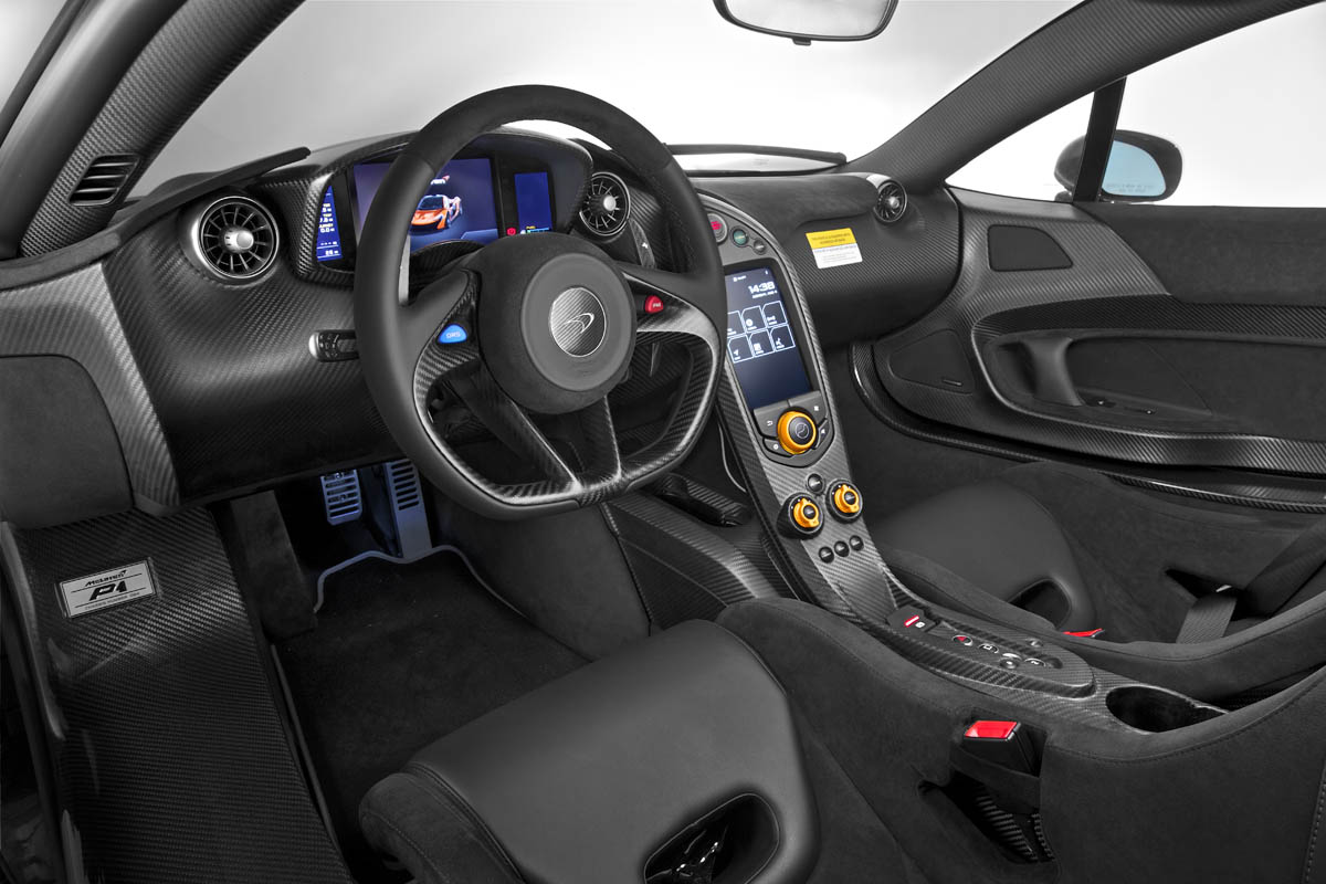 McLaren P1 MSO interior