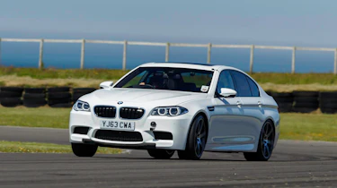 BMW M5 on track