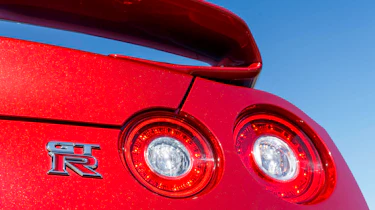 Nissan GT-R badge bootlid spoiler