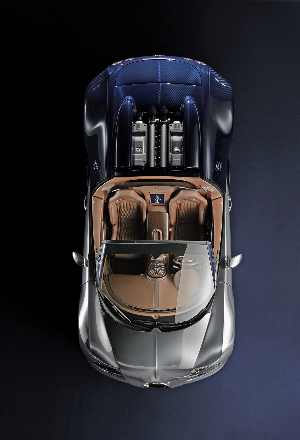 Bugatti Veyron Legend overhead view