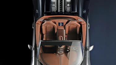 Bugatti Veyron Legend overhead view