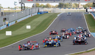 Formula E race practice completed