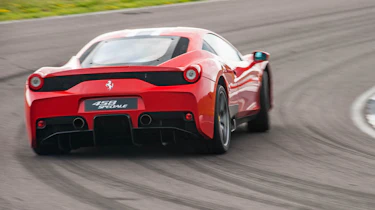Ferrari 458 Speciale v Nissan GT-R track video