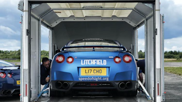 Blind speed record broken in Nissan GT-R