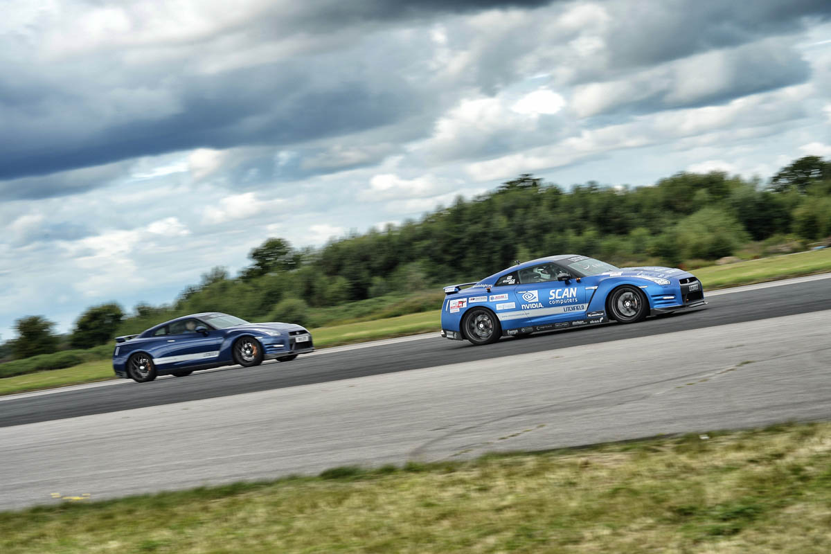 Blind speed record broken in Nissan GT-R
