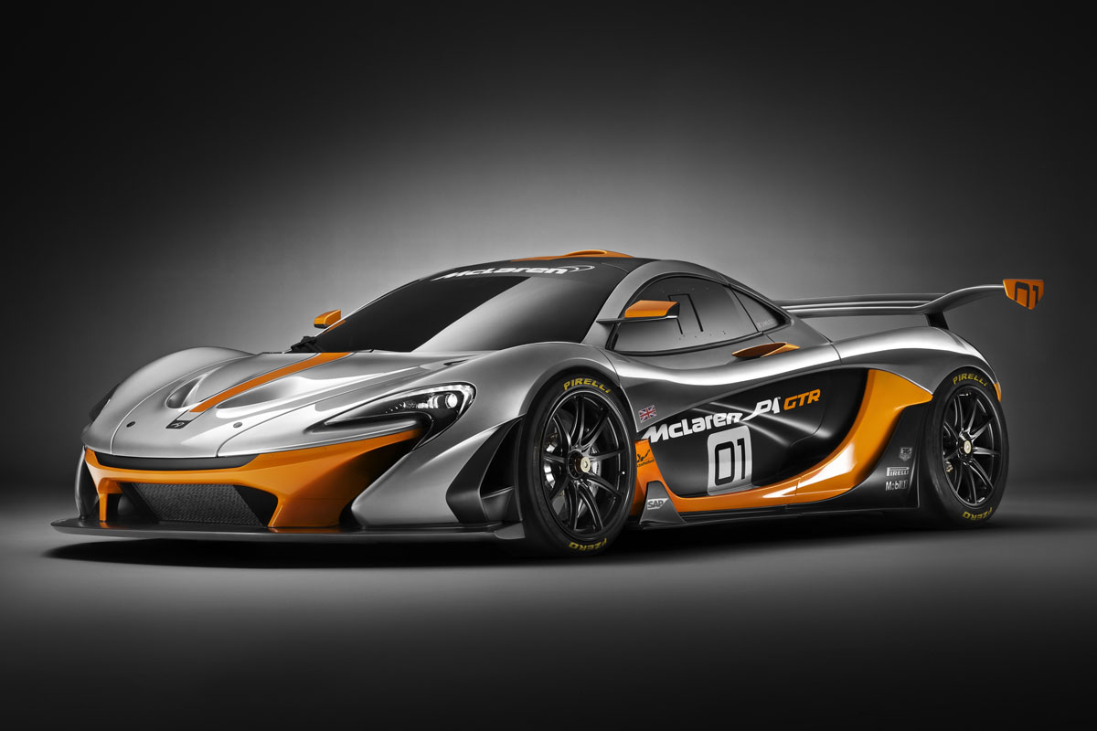 McLaren P1 GTR shown at Pebble Beach