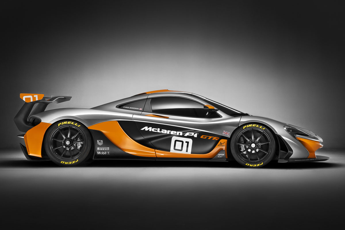 McLaren P1 GTR shown at Pebble Beach