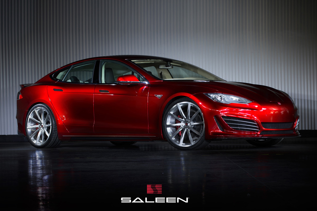 Performance specialist Saleen tweaks Tesla Model S