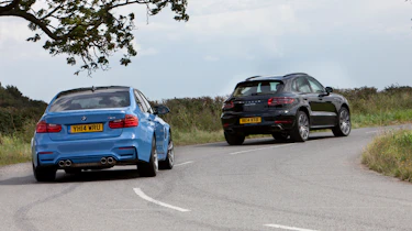 Porsche Macan Turbo v BMW M3