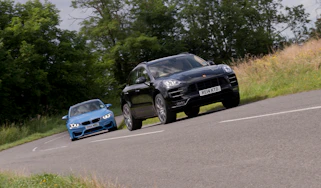Porsche Macan Turbo v BMW M3
