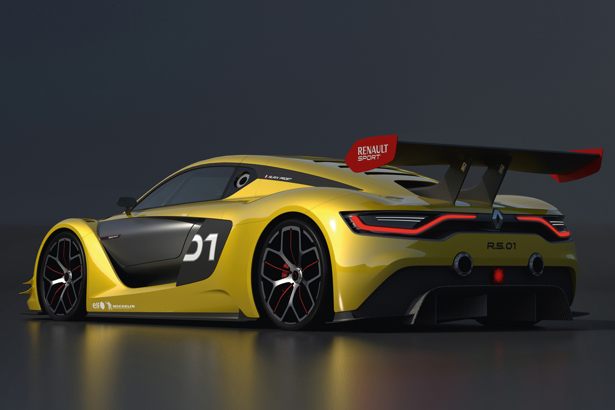 Renault R.S 01 race car unveiled