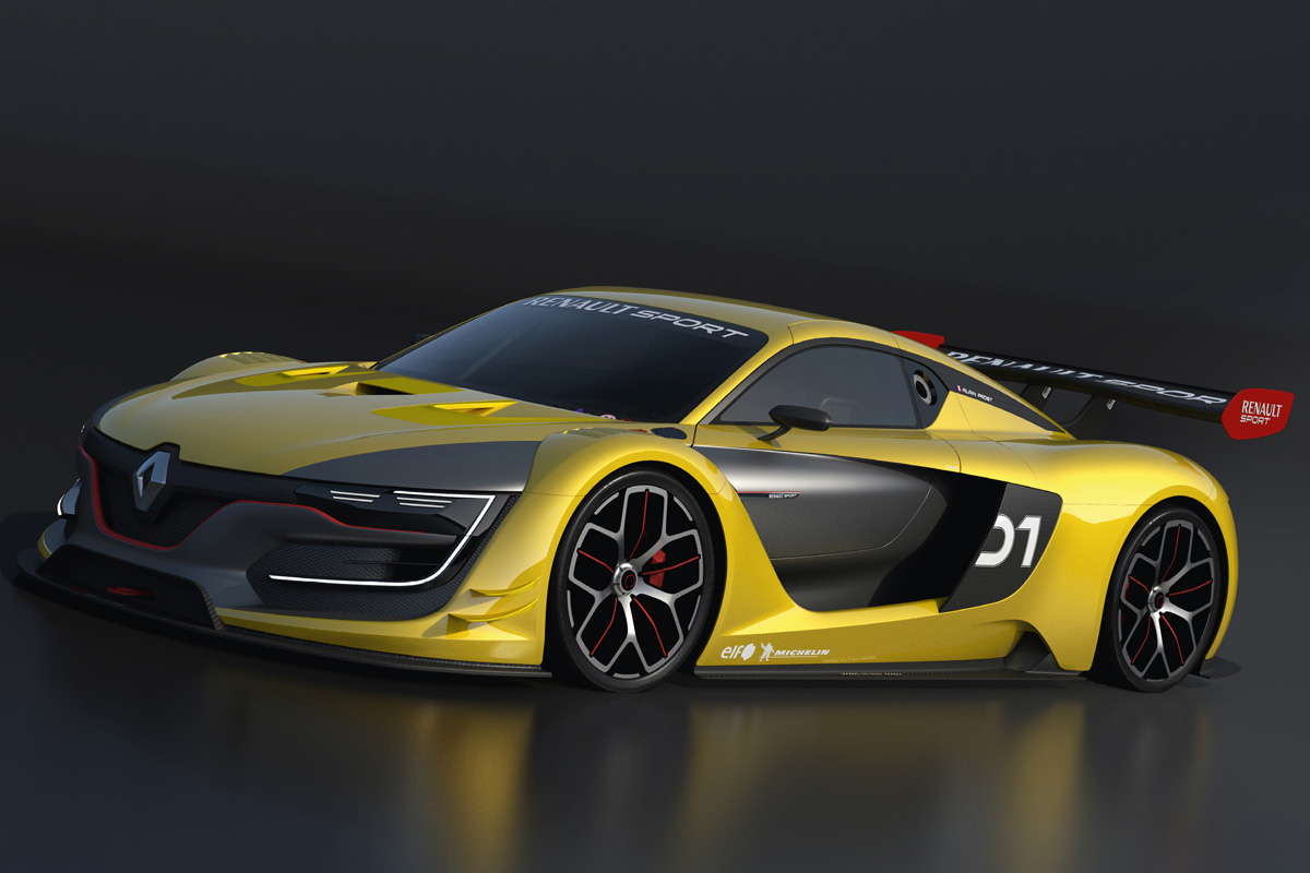 Renault R.S 01 race car unveiled