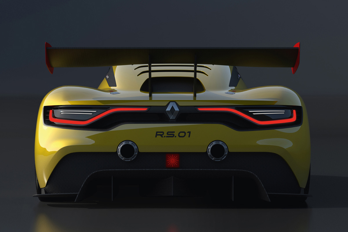 Renault R.S 01 race car unveiled