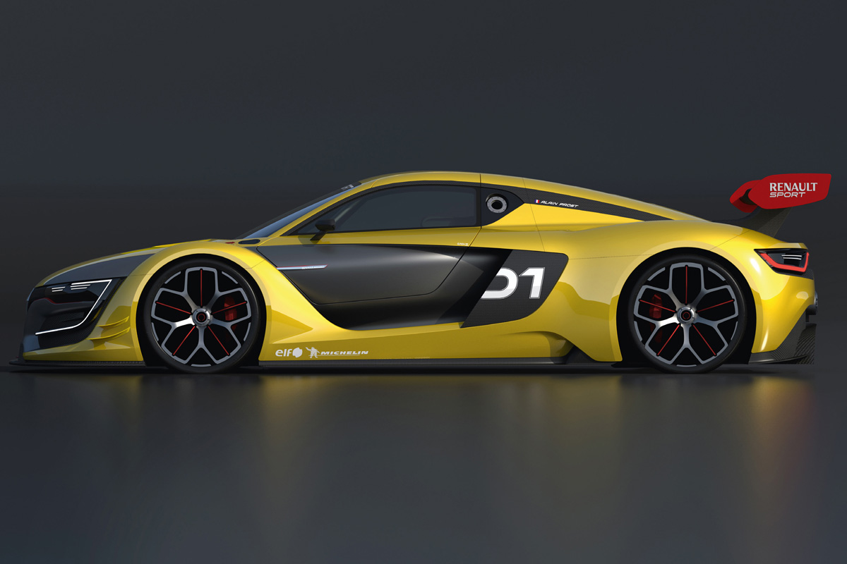 Renault R.S 01 race car unveiled