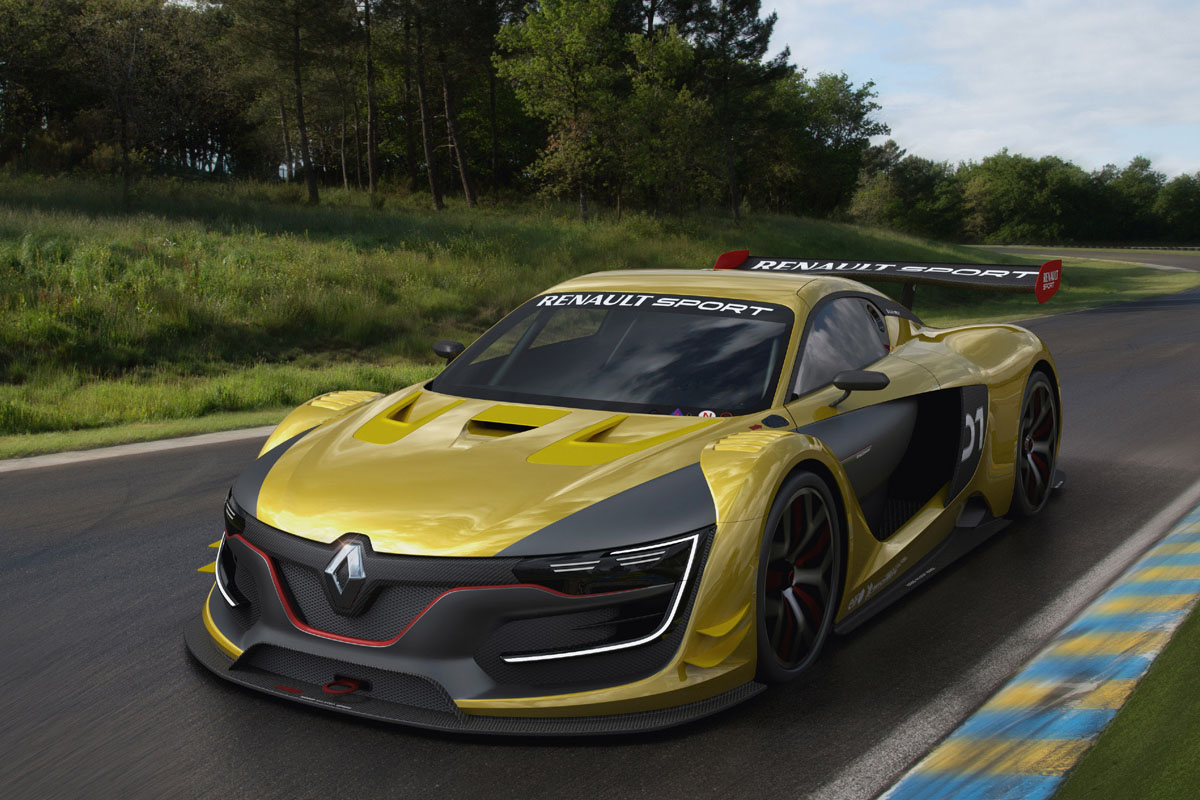 Renault R.S 01 race car unveiled
