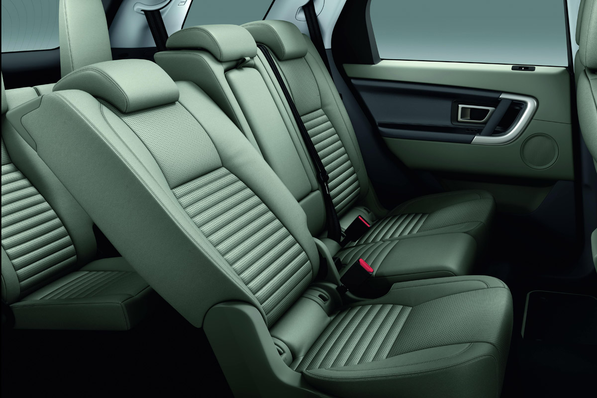 Land Rover Discovery Sport rear seats