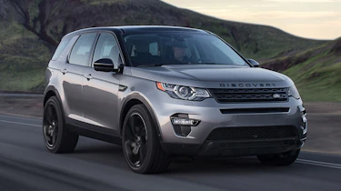Land Rover Discovery Sport black wheels